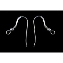 Crochets d'oreilles argent Crochets d'oreilles argent